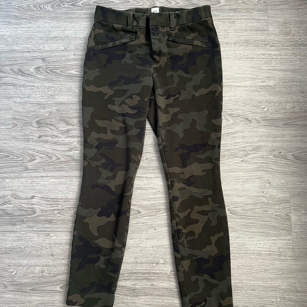 2R camo ankle skinny pants